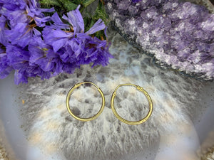 14 karaat gouden mini hoops 14 karaat gouden mini hoops