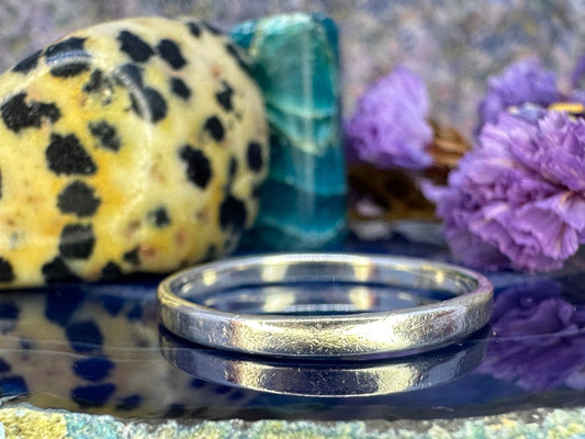 Zilveren aanschuifring