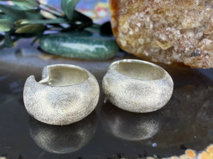 Zilveren oorbellen Zilveren oorbellen