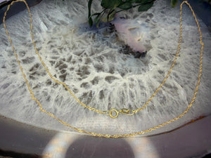 18 karaat gouden ketting 18 karaat gouden ketting