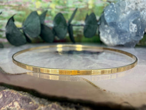 8 karaat aanschuif bangle 8 karaat aanschuif bangle