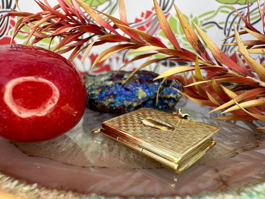 14 karaat gouden medaillon locket