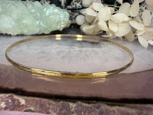 8 karaat bewerkte bangle 8 karaat bewerkte bangle