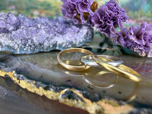 14 karaat gouden trinity hanger