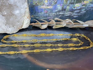 18 karaat gouden ketting 18 karaat gouden ketting