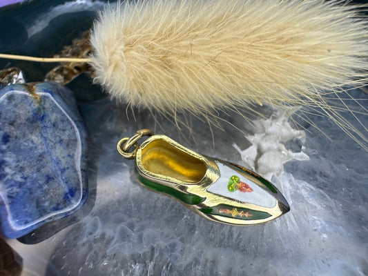 14 karaat gouden hanger muiltje