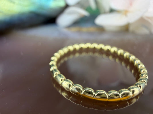 14 karaat gouden ring