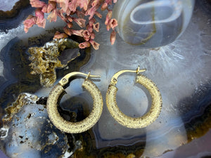 14 karaat gouden hoops 14 karaat gouden hoops