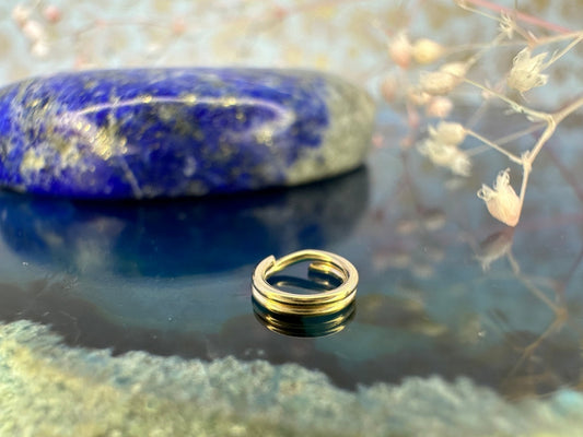 14 karaat gouden splitring