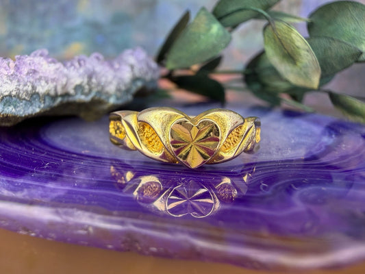 18 karaat gouden ring