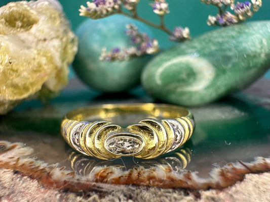 9 karaat gouden ring