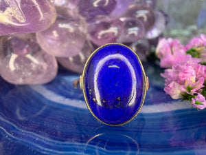9 karaat lapis lazuli ring 9 karaat lapis lazuli ring