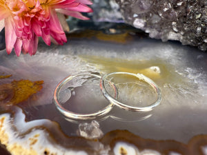 Zilveren hoops 13 millimeter Zilveren hoops 13 millimeter