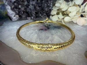 18 karaat gouden spiraal armband 18 karaat gouden spiraal armband
