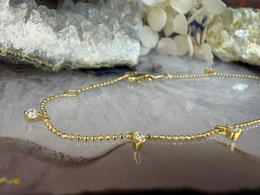 14 karaat gouden armband
