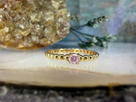 9 karaat toermalijn ring