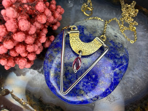 14 karaat gouden ketting met hanger 14 karaat gouden ketting met hanger