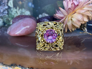 18 karaat gouden robijn ring 18 karaat gouden robijn ring