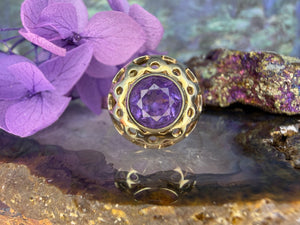 8 karaat amethist ring 8 karaat amethist ring