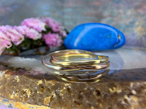 14 karaat gouden tricolor ring 14 karaat gouden tricolor ring
