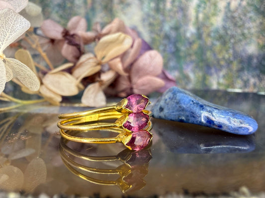 8 karaat robijn ring