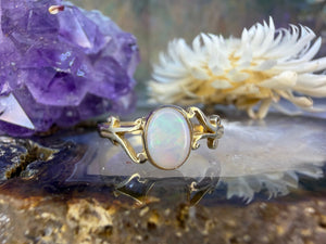 9 karaat opaal ring 9 karaat opaal ring