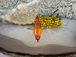 10 karaat saffier ring 10 karaat saffier ring