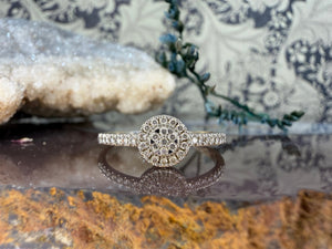 14 karaat gouden diamant ring 14 karaat gouden diamant ring