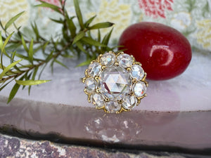 9 karaat topaas ring 9 karaat topaas ring
