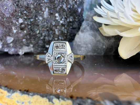 18 karaat gouden Edwardiaanse ring