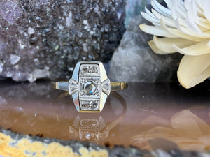18 karaat gouden Edwardiaanse ring 18 karaat gouden Edwardiaanse ring