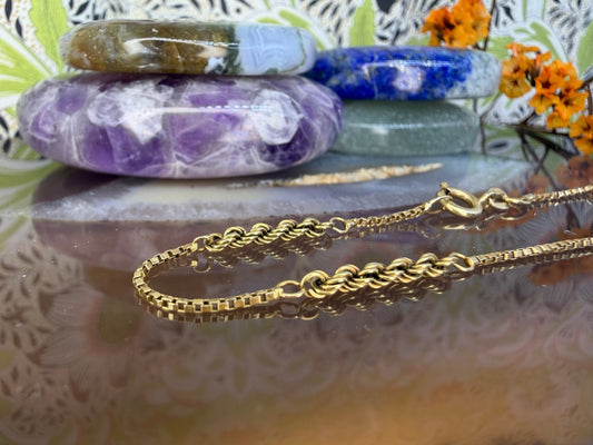 14 karaat gouden armband