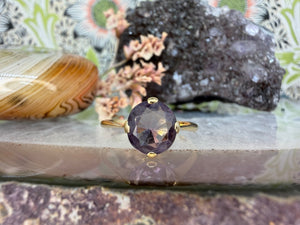 14 karaat gouden korund ring 14 karaat gouden korund ring