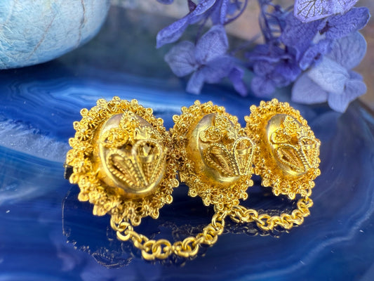 18 karaat gouden broche