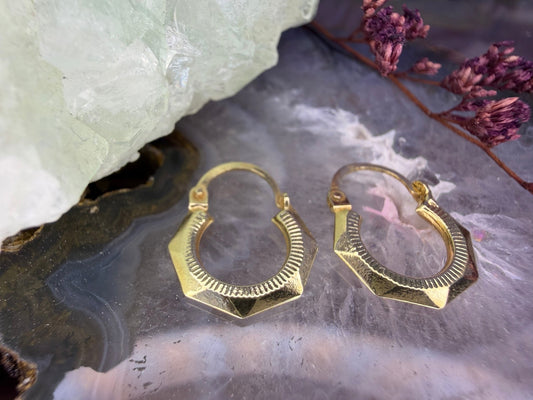 14 karaat gouden creolen