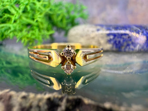 14 karaat gouden ring 14 karaat gouden ring