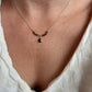 8 karaat granaat ketting