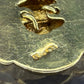 14 karaat gouden victoriaanse rouwhanger