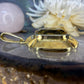 14 karaat gouden citrien hanger