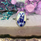 Zilveren delfts blauwe ring