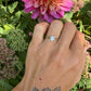 9 karaat opaal ring