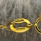 18 karaat gouden klaver armband