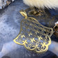 14 karaat gouden hanger Fatima handje