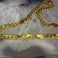 8 karaat robijn armband