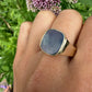 14 karaat gouden topaas ring