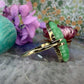 10 karaat ring met jade steen