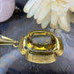 14 karaat gouden citrien hanger