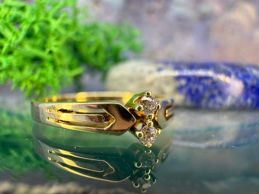 14 karaat gouden ring
