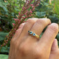 14 karaat gouden spinel ring
