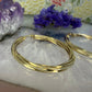 8 karaat hoops